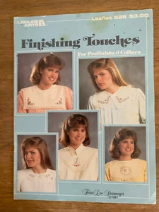 Finishing Touches For Prefinished Collars, Steinmeyer, Leisure Arts Leaflet 528 - Picture 1 of 1