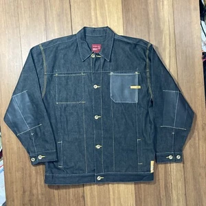 Platinum Fubu Men Sz XL Fat Albert & the Junk Yard Gang Denim Jacket Bill Cosby - Picture 1 of 12