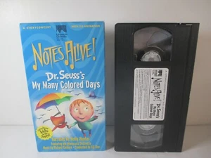 NOTES ALIVE Dr. Seuss's My Many Colored Days VHS 1999 Minnesota Orchestra - Picture 1 of 6
