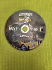 Monster Jam: Urban Assault (Nintendo Wii, 2008) Disc Only, Tested, Working