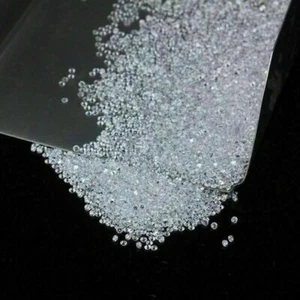0.8 - 3.0 MM White D Color VVS1 Round Cut Loose Moissanite Stone Excellent Cut - Picture 1 of 5
