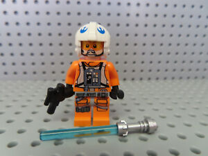 Lego Figur Star Wars Dak Ralter + Blaster + Lichtschwert sw1025 75259