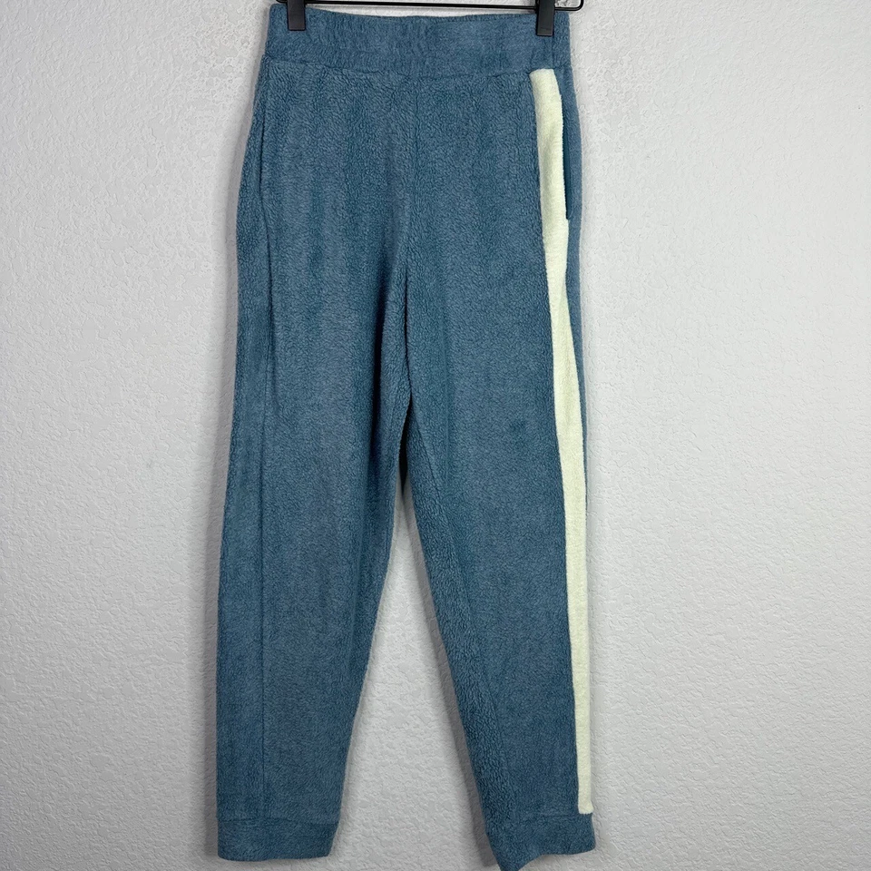 Pantalones Free People para mujer XS azul lunes polar cintura elástica salón boho jogger Foto 1 de 4