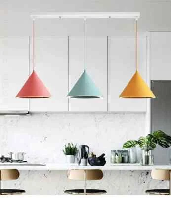 Conical Droplig    t Metal Cone Shape Pendant Light For Bar ,Restaurant &Home - Image 1 of 4