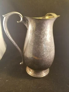 vintage F B Rogers Silver Co  Water Pitcher 1883 Crown Trademark - Picture 1 of 4