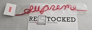 Supreme Red Silly Straw SS24 Week 1 Gift - Brand New / Sealed - Set of 1 - Picture 1 of 4
