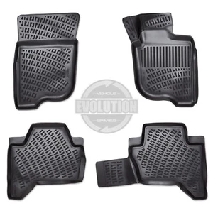 Alfombrillas de goma a medida alfombrilla resistente para Mitsubishi L200 2006-2018 - Imagen 1 de 10