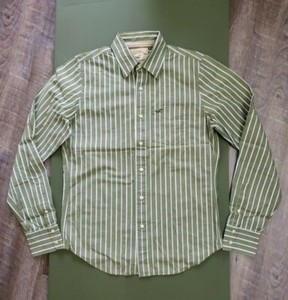 Las mejores ofertas en Camisas de Vestir a Rayas Delgado Hollister para  hombres | eBay