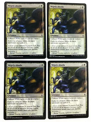 Mtg Magic Playset 4x Complete Disregard Battle of Zendikar Exc Vf - Image 1 of 2