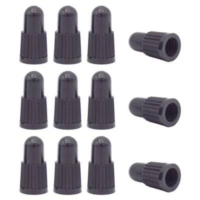 12 Stück YOU.S Fahrrad Ventilkappen Sclaverand Ventil Ø 5 mm Kunststoff Schwarz - Bild 1 von 2