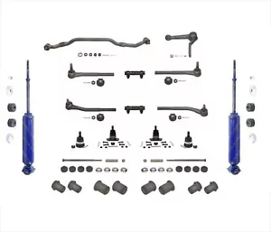 Front Shocks Tie Rods Ball Joints Sleeves For Chevrolet Camaro 1975 1976 77 1979 - Picture 1 of 6