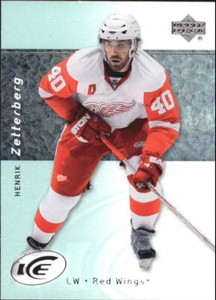2007-08 Upper Deck Ice Hockey #58 Henrik Zetterberg