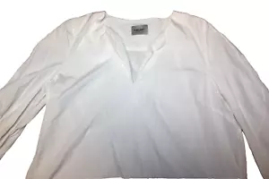 Rachel Comey Women White Cotton Blouse – Size 8 - Picture 1 of 4
