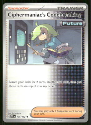 SV05: Temporal Forces #145/162 Ciphermaniac's Codebreaking - Image 1 of 2