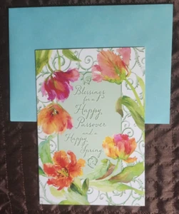 "Spring Passover", (1) Leanin' Tree Jewish Greeting Card, New With (1) Envelope - Picture 1 of 6