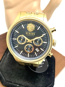 Reloj Hombre Versus by Versace VSP971021 Cronógrafo Cuarzo Oro Acero 45mm - Imagen 1 de 13