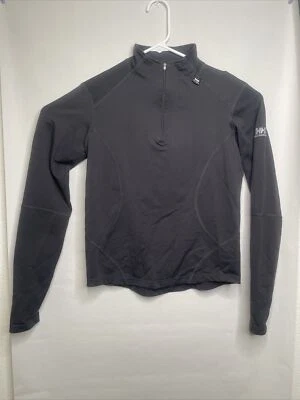 Helly Hansen Gray 1/4 Zip Pullover Top Athletic Sport Running Womens Size Small - Image 1 of 4
