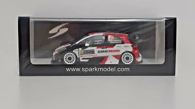MODELLINO AUTO 1:43 SPARK TOYOTA YARIS WRC KALLE ROVANPERA RALLY MONTECARLO 2021 - Immagine 1 di 4