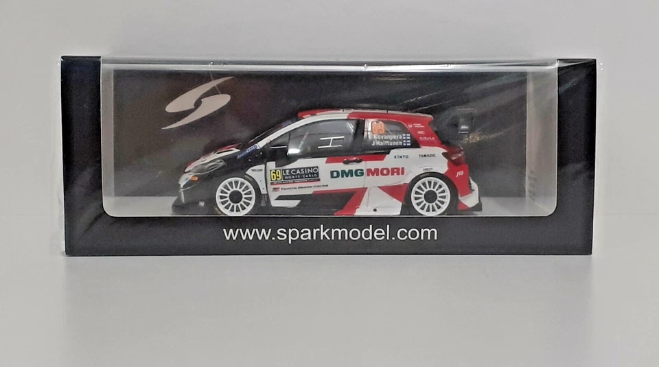 1 43 Spark Toyota Yaris Wrc #69 Rally Montecarlo 2021 Rovanpera Halttunen S6584