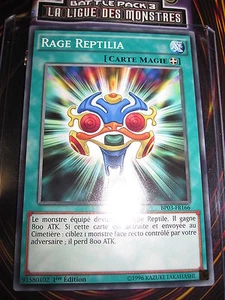 YU-GI-OH! COMMUNE RAGE REPTILIA BP03-FR166 NEUF MINT FRANCAIS - Imagen 1 de 1