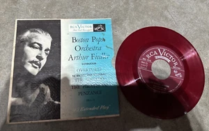 Boston Pops Orchestra Mikado Overture Pirates of Penzance 45 RPM 7" Vinyl Record - Picture 1 of 4