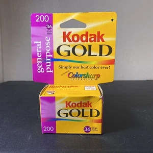 Kodak Gold 200 Farben Negativfilm (35 mm, 36 Belichtungen) abgelaufen - Bild 1 von 2