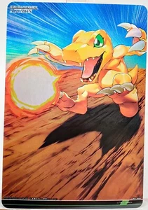 Custom Digimon Adventure - Agumon Battle Spirits Anime Holo Custom Card CCG - Picture 1 of 3