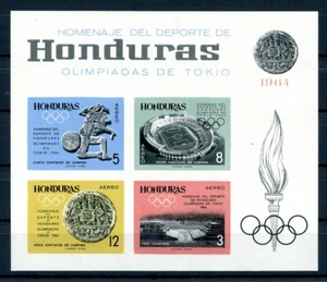 Honduras Block 6 B postfrisch Tokio 1964 #ID147 - Imagen 1 de 1