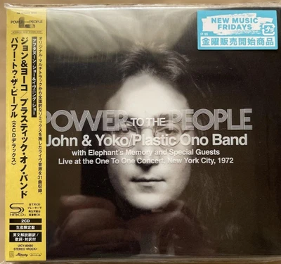John & Yoko Plastic Ono Band Power Power To The People Deluxe Edition SHMCD Foto 1 de 3