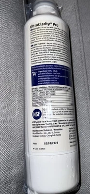 1 PACK Bosch Ultra Clarity Pro BORPLFTR50 Water Filter Blue #WFS200MF/WFS210MF - Image 1 of 2