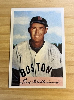 Ted Williams 1989 Bowman reimpresión insertos 1954 Boston Red Sox MLB HOF béisbol casi nuevo Foto 1 de 2
