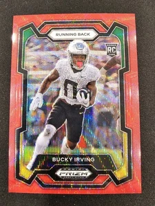 Selecciones de draft Panini Prizm 2024 Red Wave Prizm Bucky Irving RC #172 - Imagen 1 de 2
