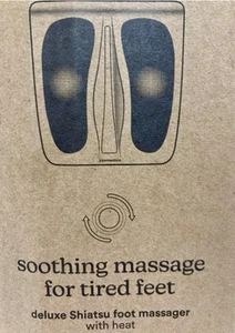 Homedics Soothing Massage For Tired Feet, Delux Shiatsu Foot Massager With Heat - Picture 1 of 4