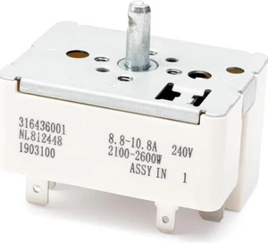 Endlosschalter für Frigidaire FGEF3041KFF FGEF3041KFG FGEF3041KFH FGEF3041KFJ - Bild 1 von 7