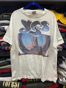 Vintage Brockum 1991 YES Union Concert World Tour T-Shirt XL Band Rare White - Bild 1 von 9