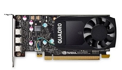Dell NVIDIA Quadro P400   2 GB GDDR5 Video Card PCIE Mini DisplayPort - Image 1 of 4