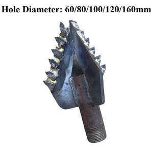 3 Wing Well Drilling Super Hard Alloy Drill Bit water Well Drilling Rig Drill - Picture 1 of 11