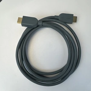 Xbox 360 HDMI Cable OEM Microsoft Official High Speed Digital Cord Gray Gold Tip - Picture 1 of 6