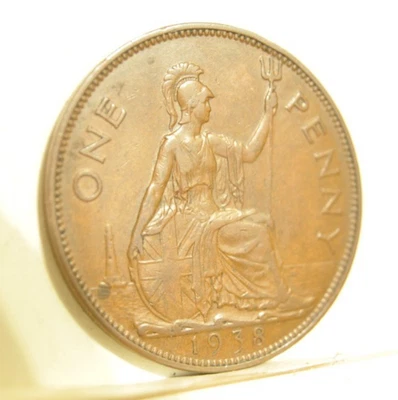 1938 Great Britain Penny VF-XF [84-35] - Image 1 of 2