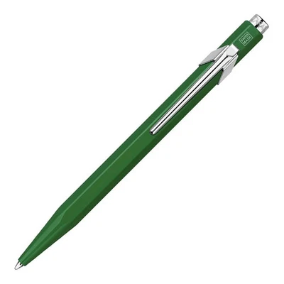 Caran d&apos;Ache 849 Swiss Made Metal Ballpoint Pen, Green - Image 1 of 2