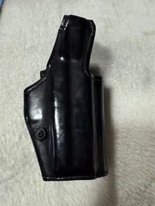 #1 SAFARILAND S&W MODEL 200 39 TOP GUN DUTY HOLSTER 4" BAR BLACK - Picture 1 of 9