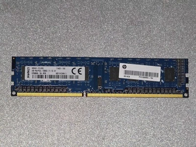 4GB DDR3 1600 PC3L-12800U 1Rx8 HP698650-154 9995402-E15.A00G Non-ECC Desktop RAM - Image 1 of 2