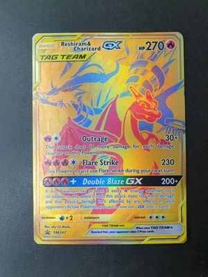 Reshiram & Charizard GX SM247 PROMO Premium Collection Box Pokemon | DENTS - Image 1 of 4