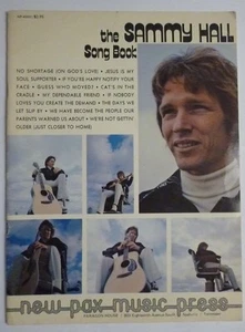 SAMMY HALL Songbook Sheet Music 10 songs 1975 PVG Gary S. Paxton - Picture 1 of 4