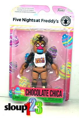 *FIGURA DE ACCIÓN FIVE NIGHTS AT FREDDYS CHOCOLATE PASCUA - CHICA - EN MANO* Foto 1 de 2