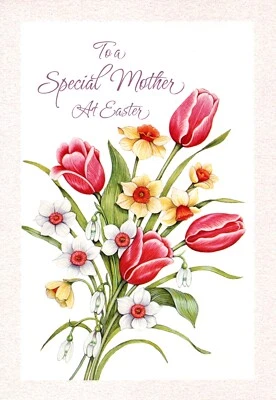 Счастливая Пасха специальный мать ботанический цветок цветы мельница ручей студийная карта - Изображение 1 из 3