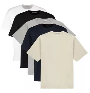 Kustom Kit Hunky Superior Plain Cotton Tee T-Shirt Tshirt S to 6XL - Picture 1 of 7