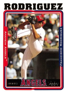 2005 Topps #8 Francisco Rodriguez Angels NM-MT 
