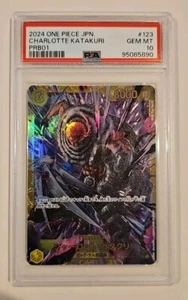 PSA 10 CHARLOTTE KATAKURI OP03-123 SEC PRB01 ONE PIECE CARD JAPANESE - Bild 1 von 1