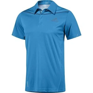 BNWT Adidas Adizero Short Sleeve Mens Golf Tennis Badminton Polo Shirt Blue S - Picture 1 of 2